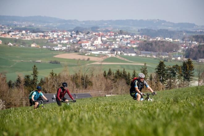 Mountainbiken bei Kirchberg ob der Donau