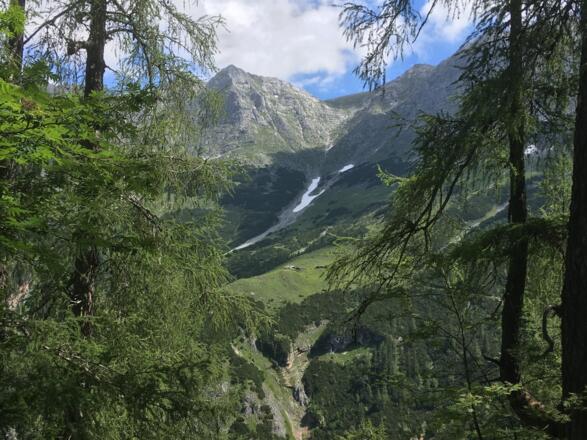 Blick Weißbachlscharte