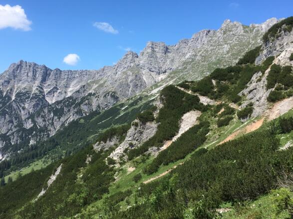 Weg zur Weißbachlscharte