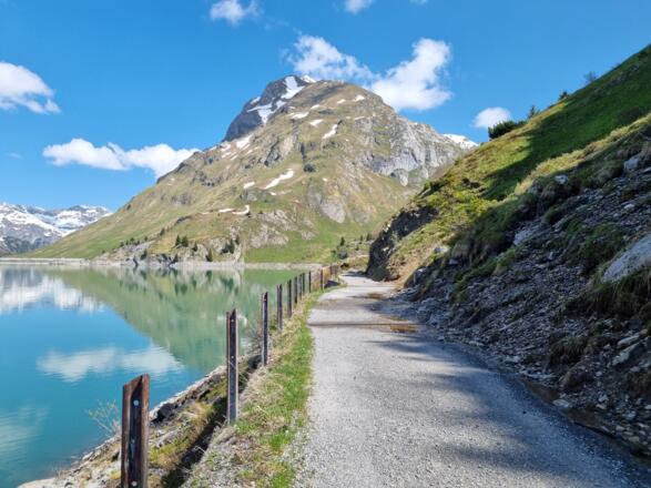 Blick auf den Spuller Schafberg