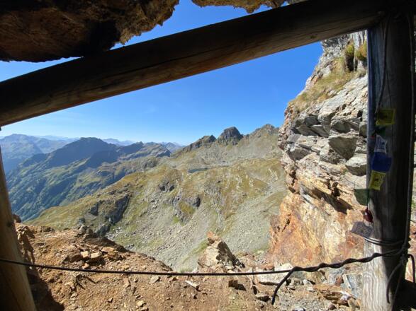 Ausblick aus der Knappenstube