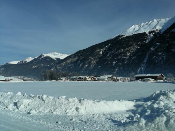 Aussicht Winterpanorama