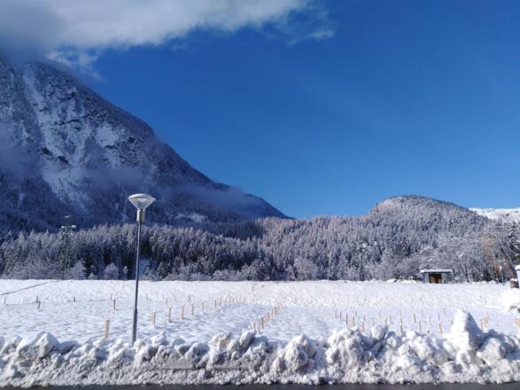 Winterlandschaft Richtung Piburg(Piburgersee)