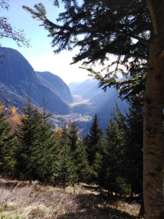Talblick ins hintere Ötztal ( von Stufenreich)
