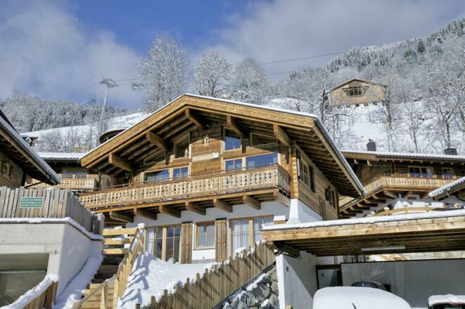 Chalet Bergkristall Haus Winter_1