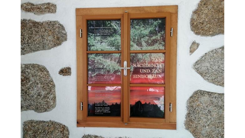 Nachdenkplatzerl am Johannesweg in Kaltenberg