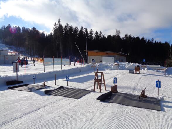 Laser-Biathlon in der Sport Arena Liebenau