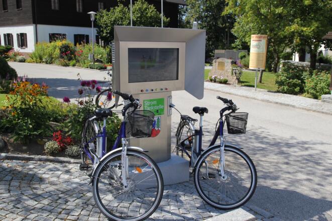 E-Bike-Ladestation