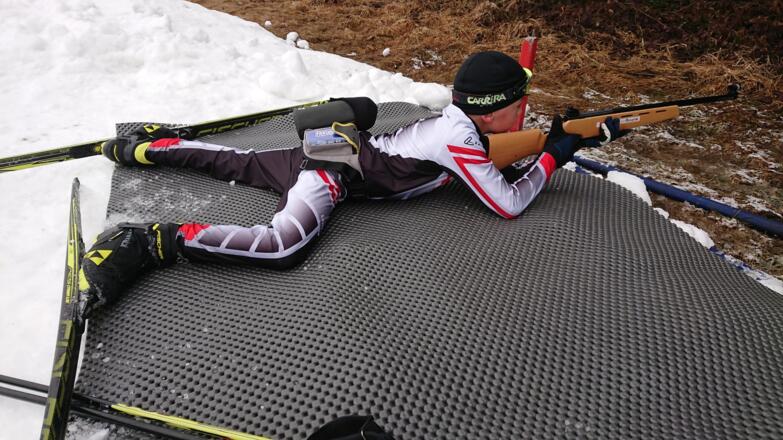 Laser-Biathlon in der Sport Arena Liebenau