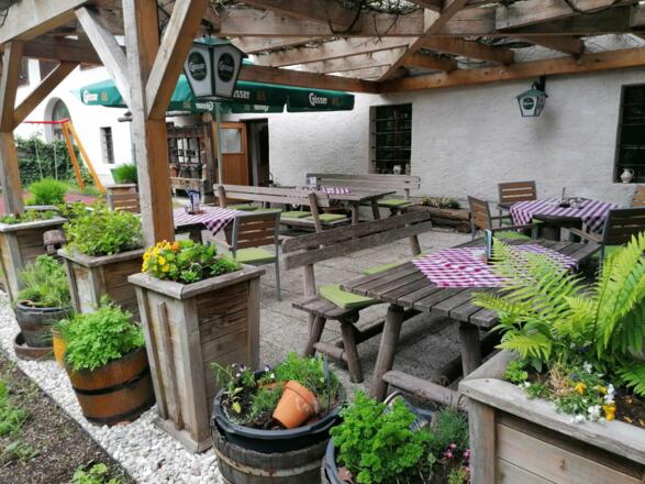 Gastgarten Hinten