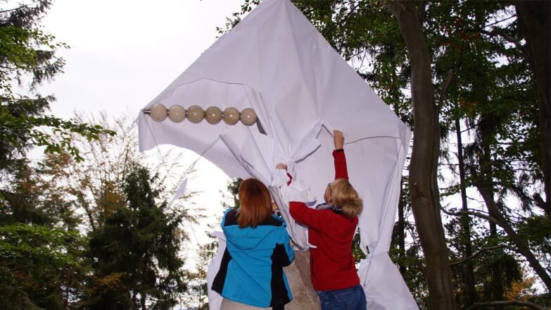 Gipfelkreuz am Leopoldschläger Berg