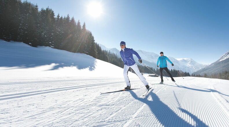 Langlaufen Inzell Bayern / Beispielbild