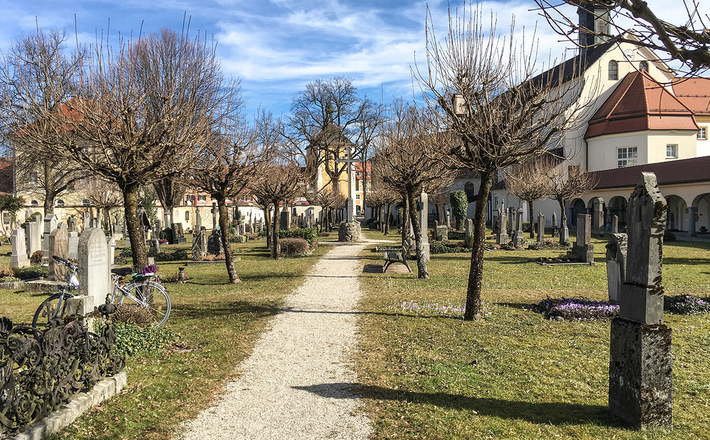Der Alte Friedhof in Laufen