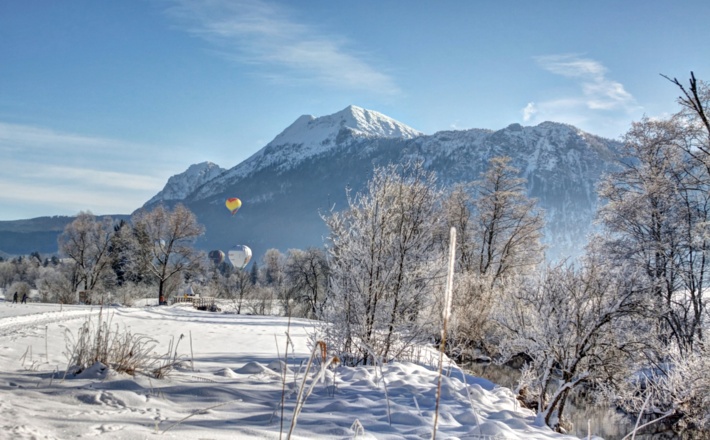 In der Ballonwoche in Inzell