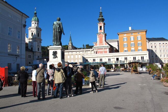 Mozartplatz in Salzburg