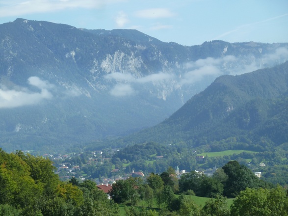 Blick auf Bad Reichenhall