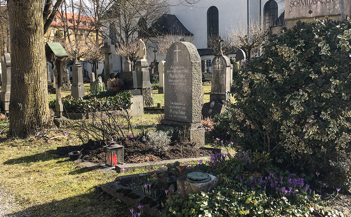 Der Alte Friedhof in Laufen