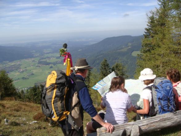 Blick auf Inzell