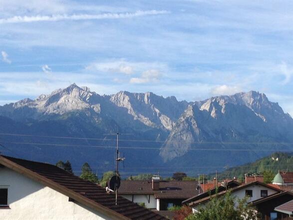 Weitsicht Süd Balkon - Werdenfelser Berge
