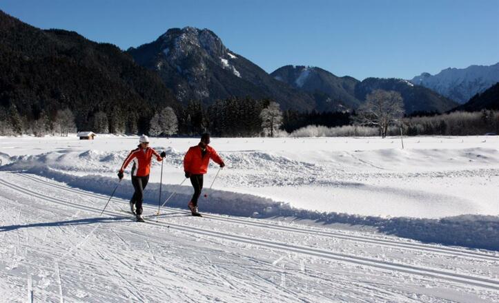 Langlauf im Graswangtal