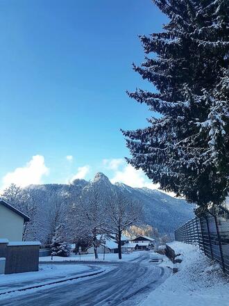 Winter, Kofel unter Schneedecke