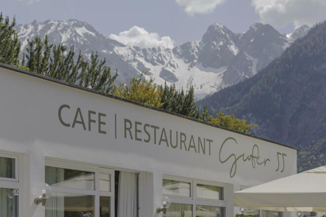 Gufer 55 mit Gastgarten