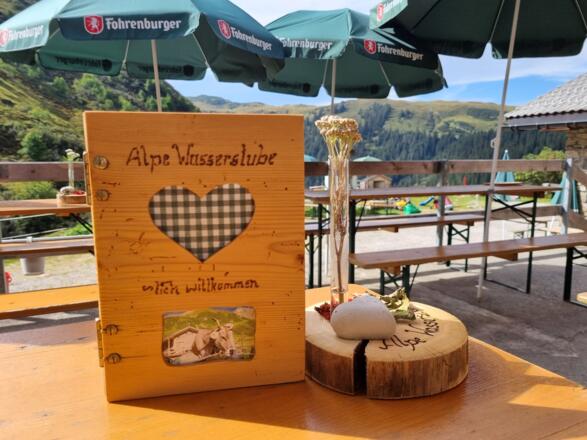 Einkehr bei der Alpe Wasserstuben