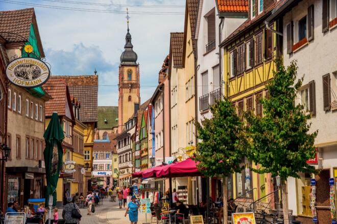 Fußgänger zone TBB