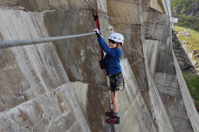 Staumauer Silvretta Stausee
