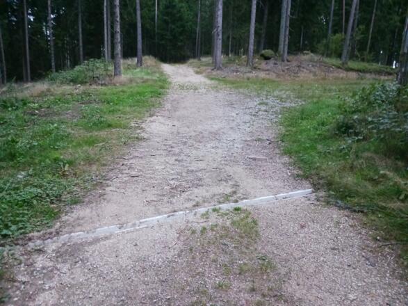 Hindernis 2 Wasserrinne