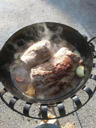 Gut essen und trinken im Alm Salettl