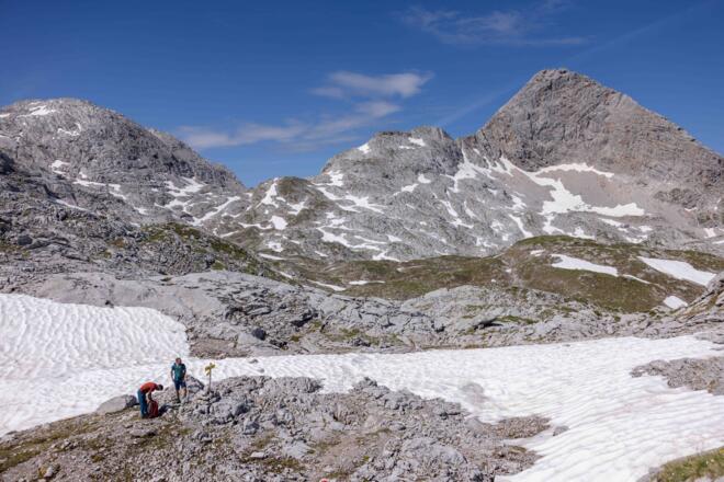 Am Übergang Hochbrunnsulzen macht die Schönfeldspitze bella figura.