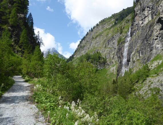 Der Schleierfall.