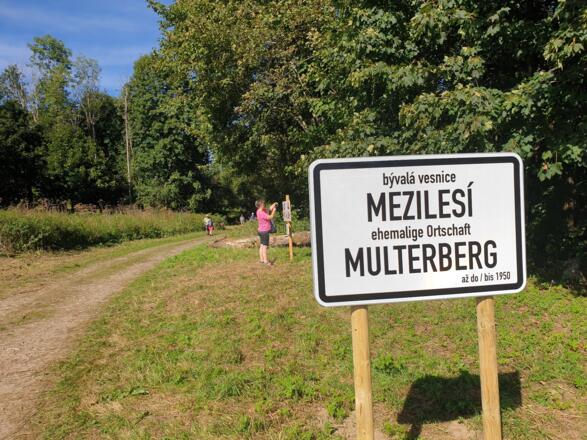 17 Ehemalige Ortschaft Multerberg in Tschechien
