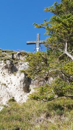 Gipfelkreuz Almkogel