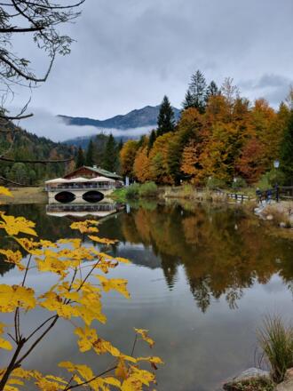 Pflegersee im Herbst