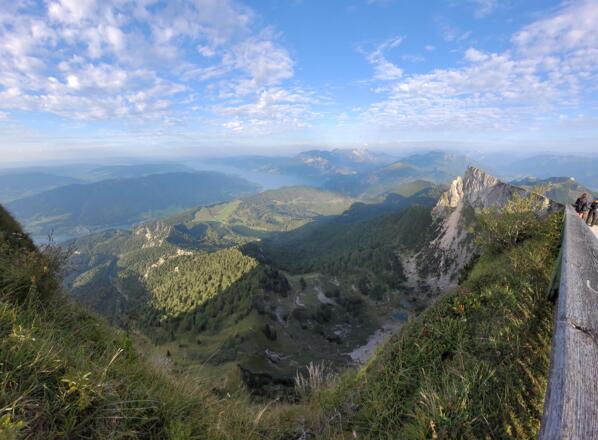 Blick Richtung Attersee