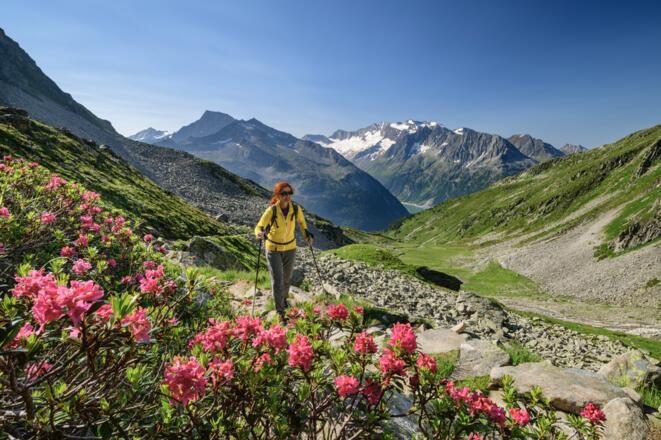 Zustieg vom Schlegeisspeicher zum Friesenberghaus