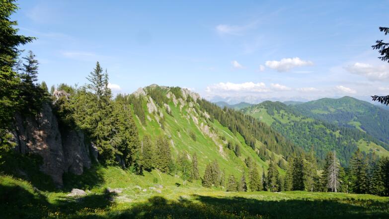 Blick Richtung Heidenkopf