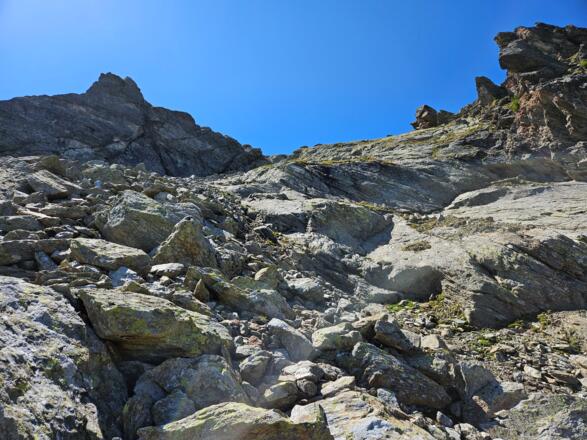 Mein Abstieg (weniger zu empfehlen)