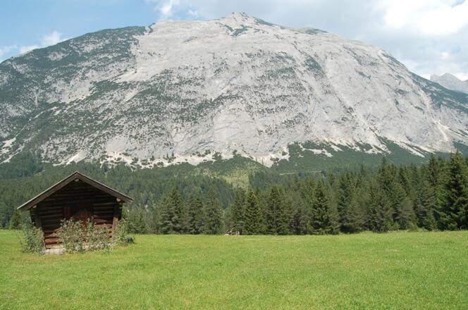 Blick auf die Brunnensteinwand