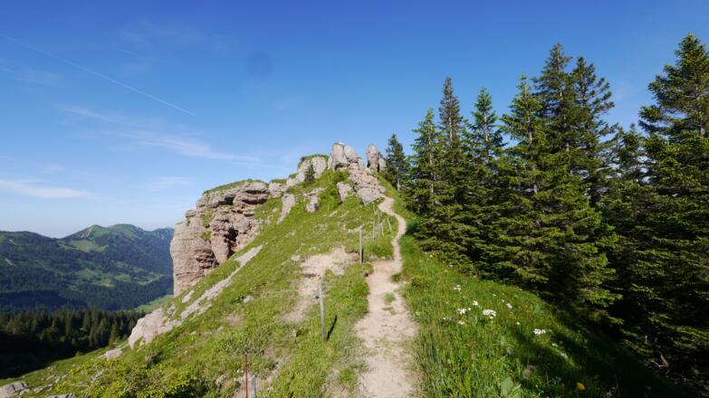 Aufstieg zum Heidenkopf