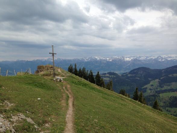Stuiben Gipfelkreuz