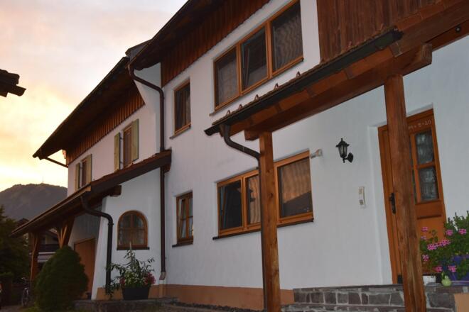 romantischer Sonnenaufgang