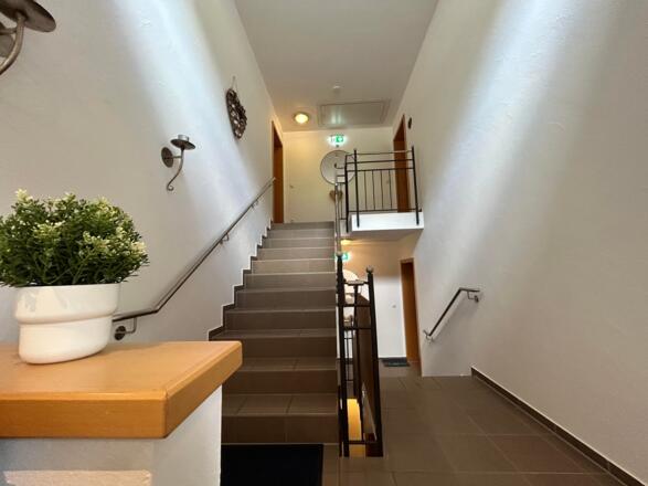 Treppenhaus Walser Berge Appartements NEU