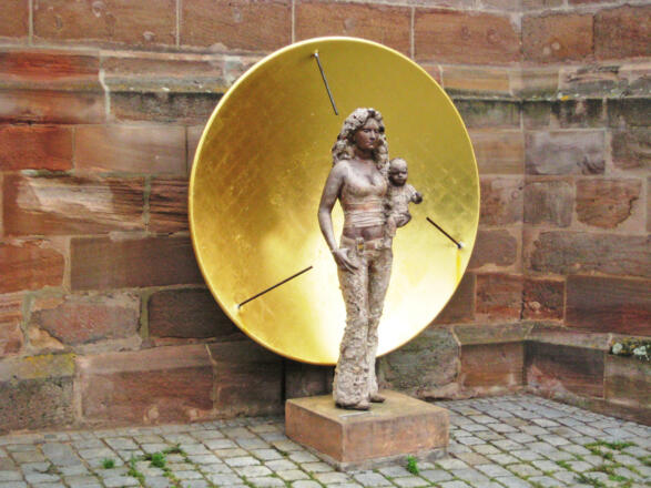 Schwabach - Kirche - Madonna