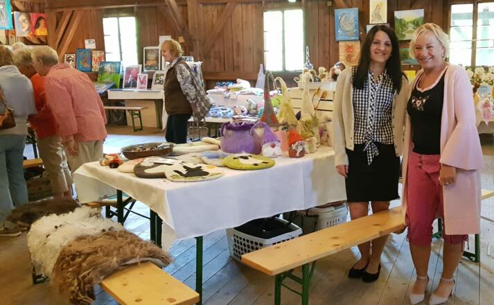 Stand von Frau Wlczko