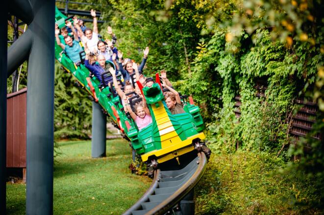 Feuerdrache -Legoland Günzburg