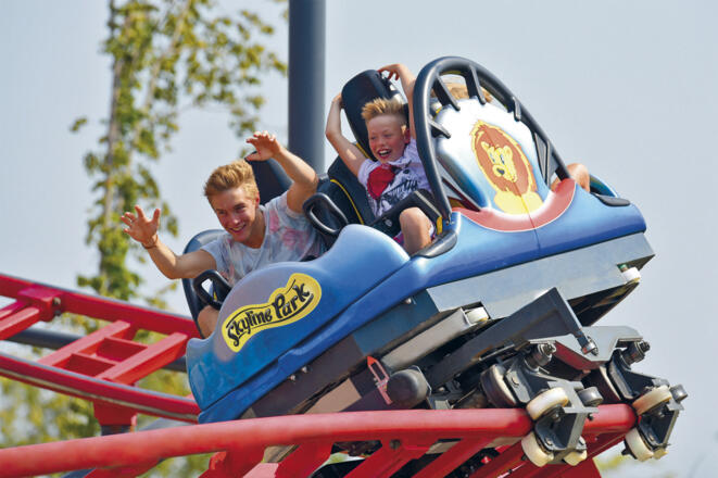 Sky Spin im Skyline Park in Rammingen