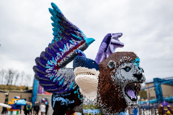 LEGO® MYTHICA - Große Chimera LEGO Modell - Legoland Günzburg